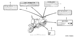 XR70R Наклейки