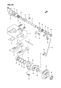 RMX250 Клапан выхлопа