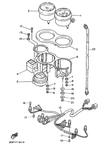 FZ600 Приборы