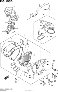 VL800B Air Cleaner (Vl800Tl5 E28)