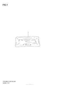 VZR1800 Набор прокладок