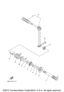 TTR110EA Стартер