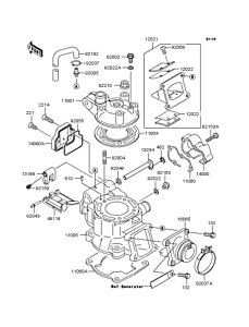  Цилиндр и головка цилиндров