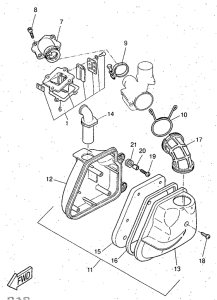 YQ50 Впускная система
