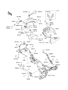 EX300 Обтекатели