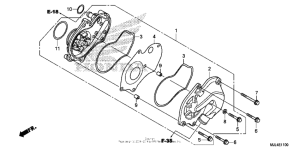 NC700X (DCT) Водяной насос