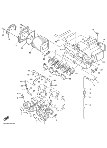 XJR1300 Впускная система