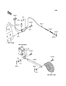  Педаль тормоза