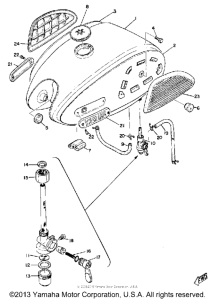 YG5T Топливный бак