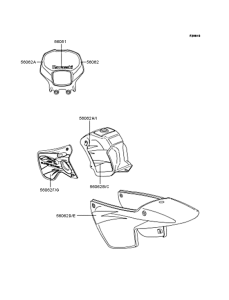 KMX50 Наклейки