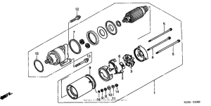 GL1500CD Стартер