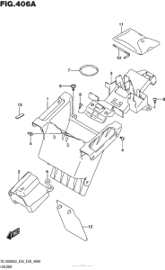 DL1000 (ABS) Holder (Dl1000Al6 E03)