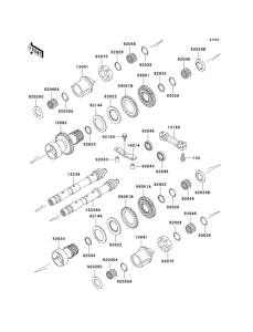 ZG1200 Валансирный вал