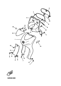 YH50 Щиток облицовочный