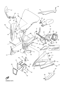 YZF-R6 Обтекатель 1