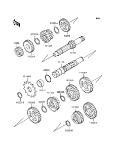 KX65 Трансмиссия