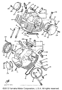 XV920RH Головка цилиндров