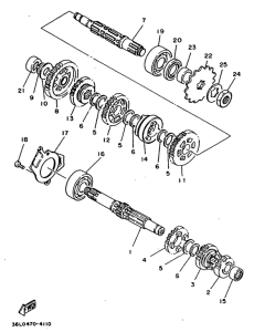 RX100 Трансмиссия