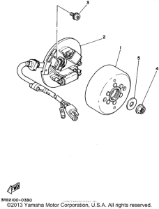 WR250Z Генератор