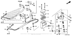 CBR300R Задний тормозной цилиндр