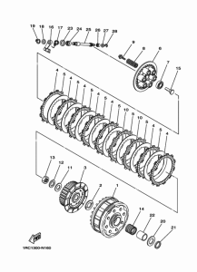 FZ09 Сцепление