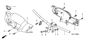 SH50 Handle pipe / handle cover