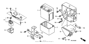 CB250 Аккумулятор