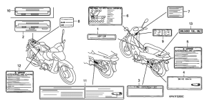 ANF125 Лейбл предостережения