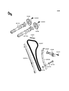 ER650 Распредвал
