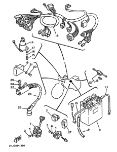 SR250 Электрика 1