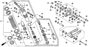 CR125R Аммортизатор