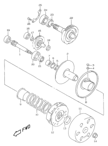 UX50 Трансмиссия