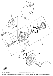 BW80A Масляный насос