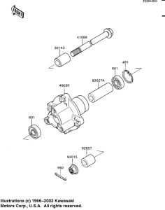 KD80 Передняя втулка