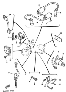 XV250 Электрика 2