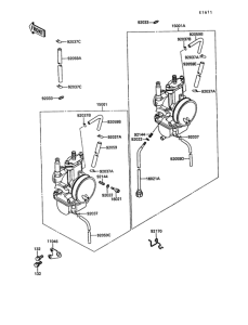 KR250 Карбюратор