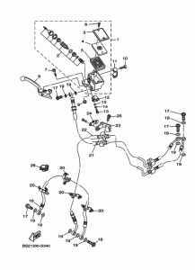 FZ09 Главный тормозной цилиндр