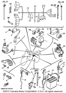 XT225H Электрика