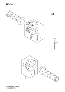 DL1000 Рулевой переключатель