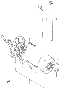 RM125 Зажигание