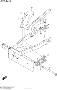 GSX-S750 Rear Swingingarm