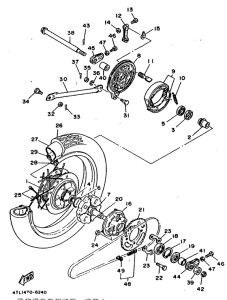 RX100 Переднее колесо