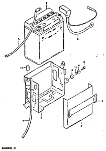 GS650 Аккумулятор