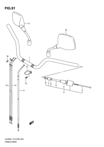 DL650 (ABS) Руль