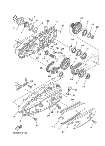 XP500A Трансмиссия