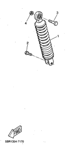 YQ50 Задняя подвеска
