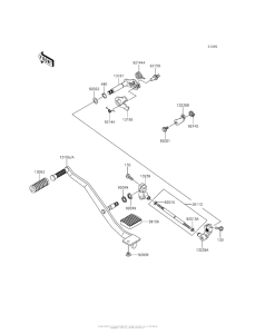 VN900 Механизм переключения передач
