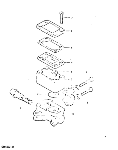 GS650 Передний тормозной цилиндр