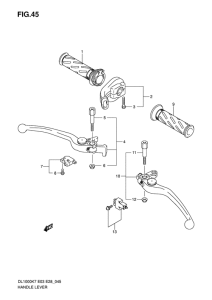 DL1000 Рулевой рычаг