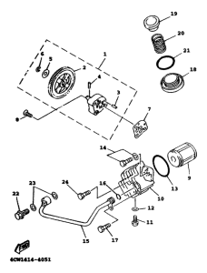 XC125 Масляный насос